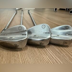 Titleist SM6 Wedge Trio - Silver Finish